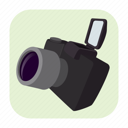 Camera, cartoon, digital, equipment, lens, photo, photography icon - Download on Iconfinder