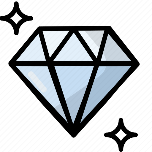 Diamond, love, romance, wedding icon - Download on Iconfinder