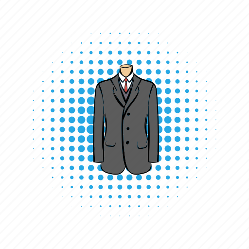 Businessman, comics, jacket, shirt, suit, tie, wedding icon - Download on Iconfinder