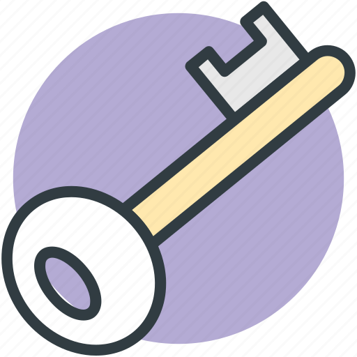 Key, lock, privacy, protection, retro key, safety, secrecy icon - Download on Iconfinder
