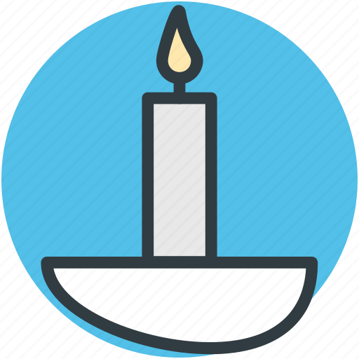 Candle, candle burning, commemorate, decoration, event icon - Download on Iconfinder