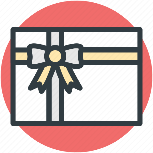 Celebrations, gift, gift box, party, present, wrapped gift, xmas gift icon - Download on Iconfinder