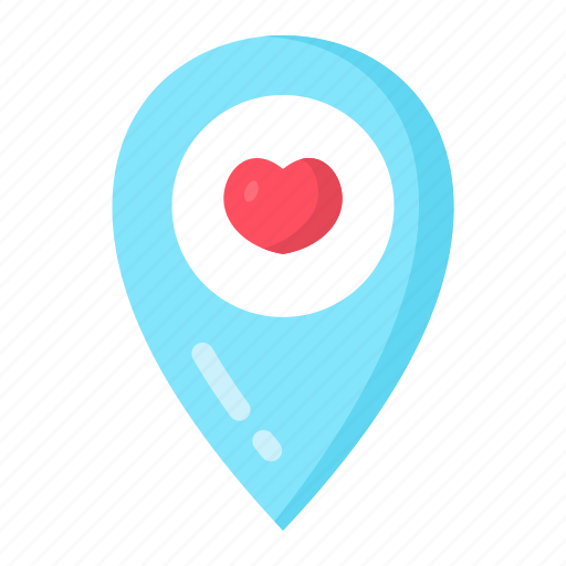 Wedding, celebration, marriage, area, location, map, pin icon - Download on Iconfinder