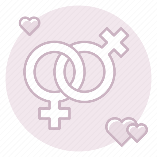 Female, gay, homosexual, lesiban, marriage, marriage equality, same-sex marriage icon - Download on Iconfinder