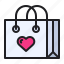 bag, love, romance, shop, shopping, valentine, wedding 