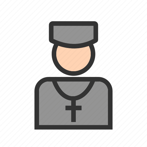 Catholic, church, cross, faith, holy, priest, religion icon - Download on Iconfinder