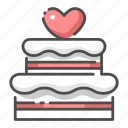 cake, event, fun, happy, heart, party, wedding