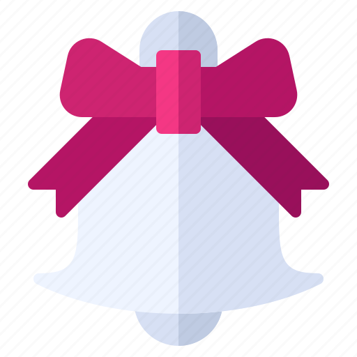 Bell, jingle, love, notification, ribbon, romance, wedding icon - Download on Iconfinder