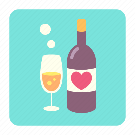 Anniversary, couple, dating, dating drink, drink, love, romantic icon - Download on Iconfinder