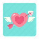 cupid, heart and arrow, love, relationship, romance, romantic, valentine