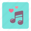 love, love song, melody, music, note, romantic, song 