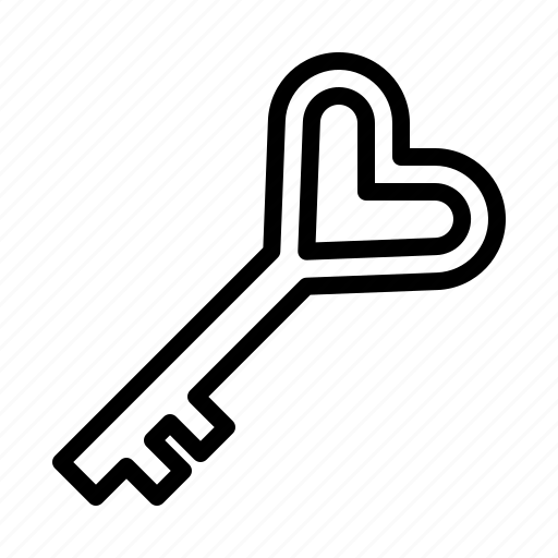 Key, locked, love, open, romance, unlock, wedding icon - Download on Iconfinder