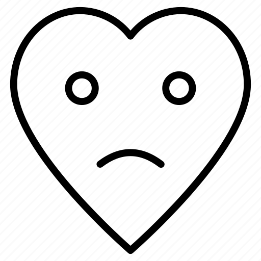 Love, lovely, sad, smiley icon - Download on Iconfinder