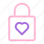 heart, lock, love, padlock, security, wedding 