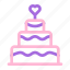 bride, bride cake, cake, love, party, romance, wedding 