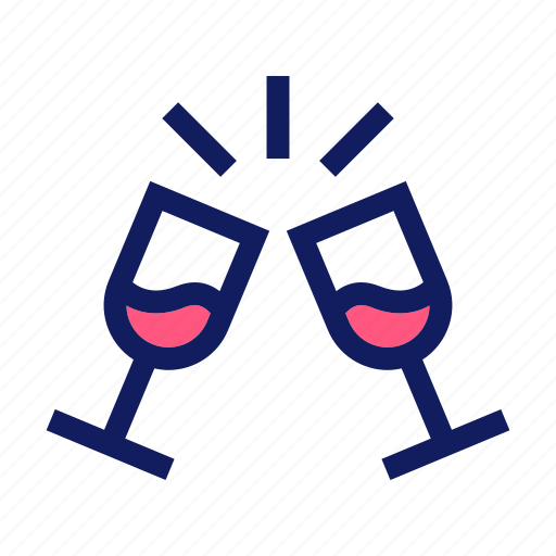 Cheers, wine, champagne, beer, bottle, alcohol, cocktail icon - Download on Iconfinder