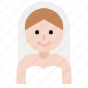 avatar, bridal, bride, female, love, romantic, wedding