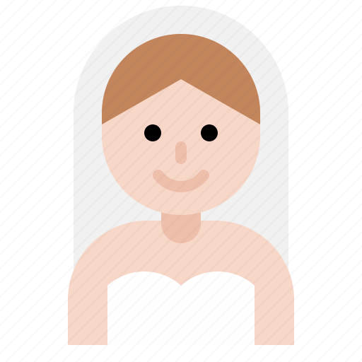 Avatar, bridal, bride, female, love, romantic, wedding icon - Download on Iconfinder