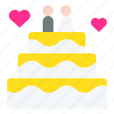 cake, dessert, love, romantic, sweets, valentine, wedding
