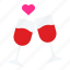 champagne, drinks, glass, romantic, wine 