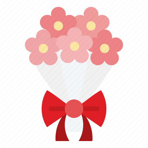 Bouquet, floral, flower, romantic, valentine, wedding icon - Download on Iconfinder