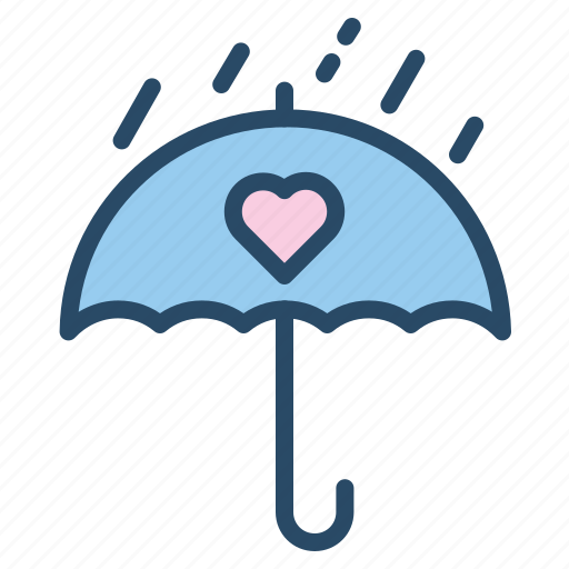 Rain, wedding, romantic, umbrella icon - Download on Iconfinder