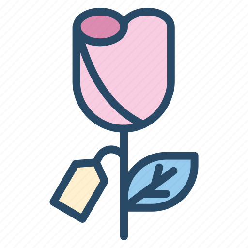 Flower, gift, romantic, rose, wedding, valentine icon - Download on Iconfinder