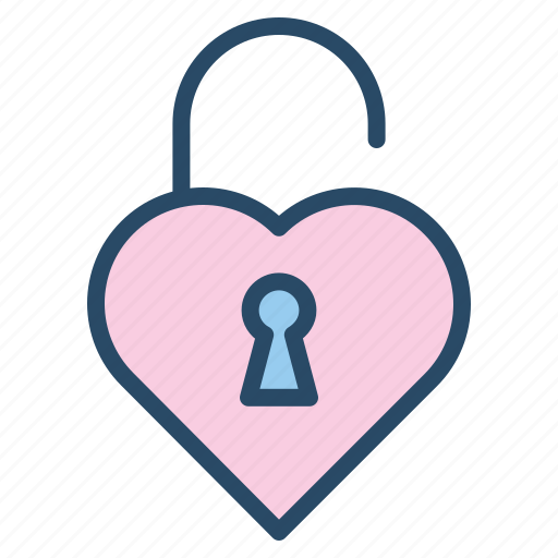 Heart, lock, wedding, protection, secure, valentine icon - Download on Iconfinder