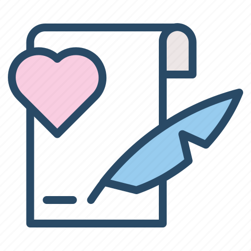 Note, wedding, agreement, letter, valentine, writing icon - Download on Iconfinder