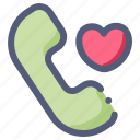 call, love, romance, telephone, valentine