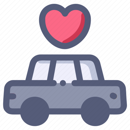 Car, limousine, love, marriage, transport, wedding icon - Download on Iconfinder