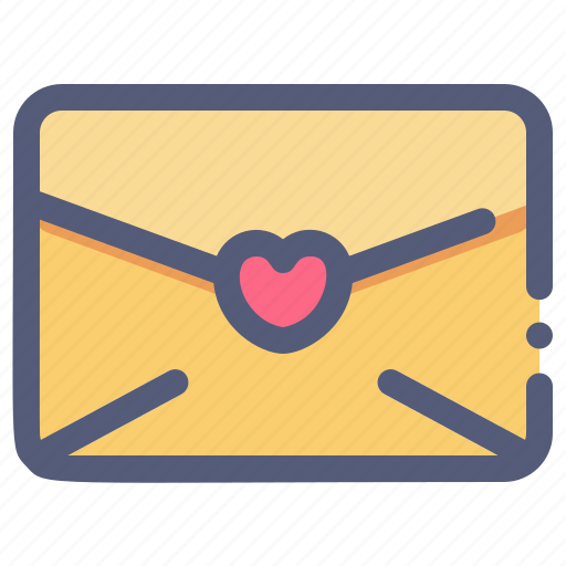 Invitation, letter, love, mail, valentine icon - Download on Iconfinder