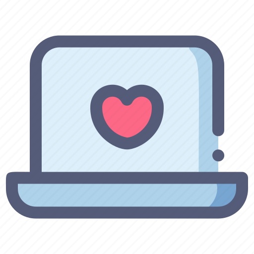 Apps, dating, laptop, love, online icon - Download on Iconfinder