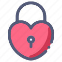lock, love, padlock, romance, valentine