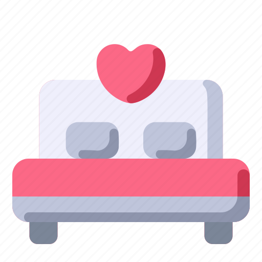 Bed, hotel, love, married, wedding icon - Download on Iconfinder