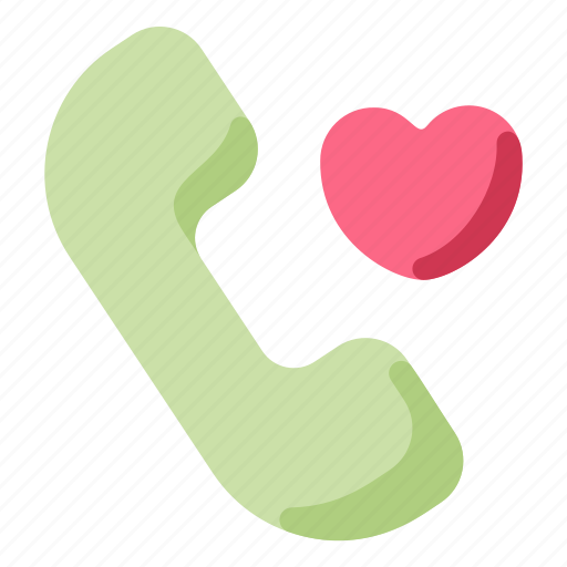 Call, love, romance, telephone, valentine icon - Download on Iconfinder