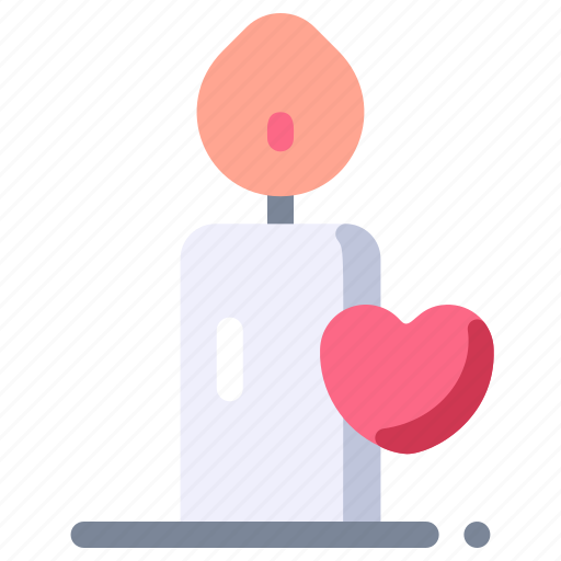 Candle, love, marriage, romance, valentine icon - Download on Iconfinder