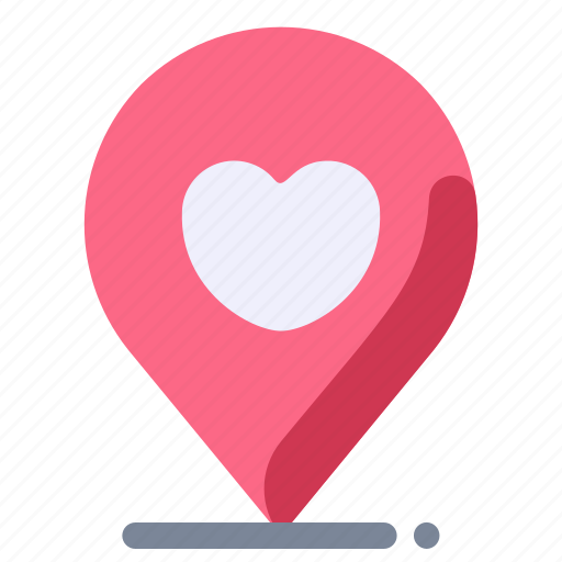 Location, love, map, pin, wedding icon - Download on Iconfinder