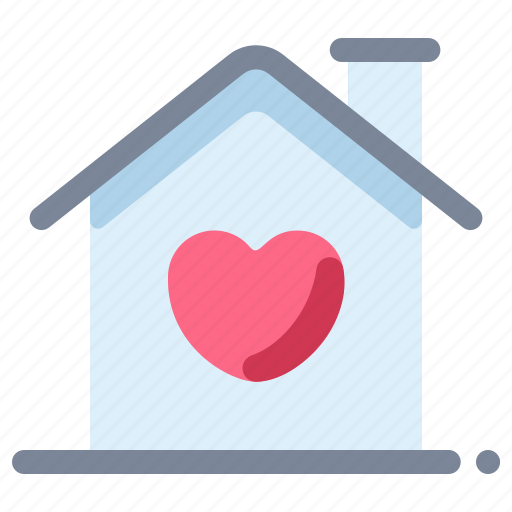 Heart, home, house, love, marriage, wedding icon - Download on Iconfinder