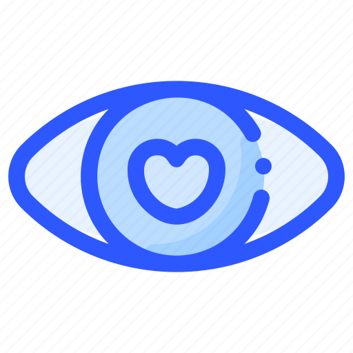 Eye, heart, like, love, romance icon - Download on Iconfinder