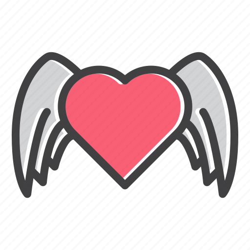 Love, married, wedding, wing icon - Download on Iconfinder