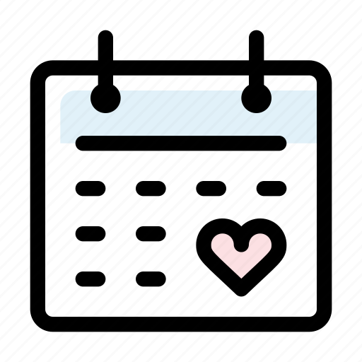 Calendar, date, marriage, wedding icon - Download on Iconfinder