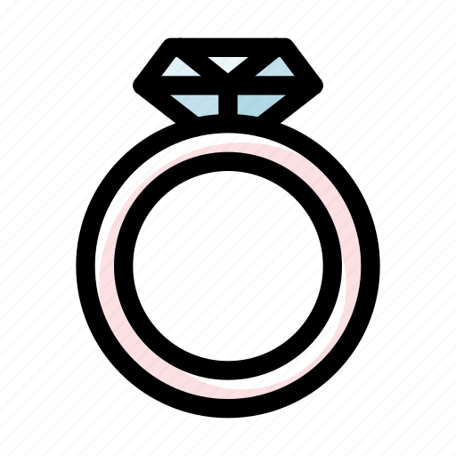 Diamond, engagement, marriage, ring, wedding icon - Download on Iconfinder