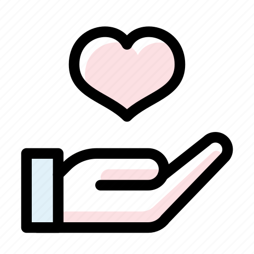 Give, hand, heart, love, marriage, wedding icon - Download on Iconfinder