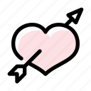 arrow, cupid, heart, love, marriage, wedding