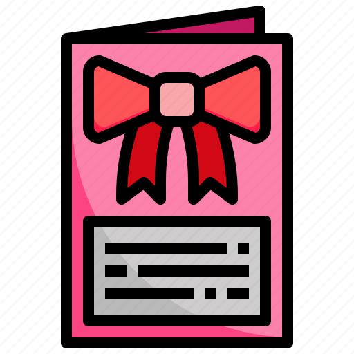 Wedding, card, love, romance, invitation, valentines, day icon - Download on Iconfinder