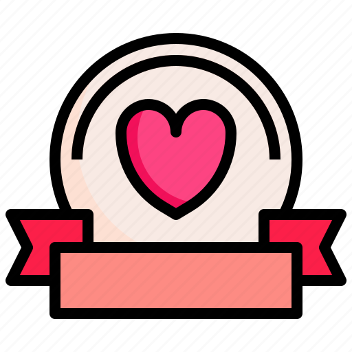 Wedding, label, heart, love, romance, valentines, day icon - Download on Iconfinder