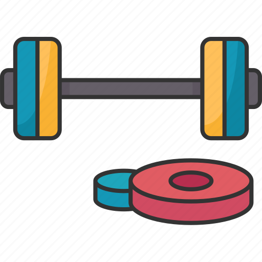 Barbell, weight, lift, exercise, fitness icon - Download on Iconfinder