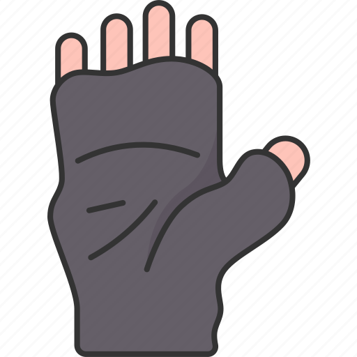 Gloves, weightlifting, hand, workout, accessory icon - Download on Iconfinder