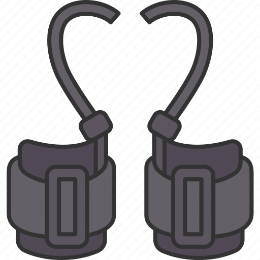 Hooking, weightlifting, wrist, strap, support icon - Download on Iconfinder